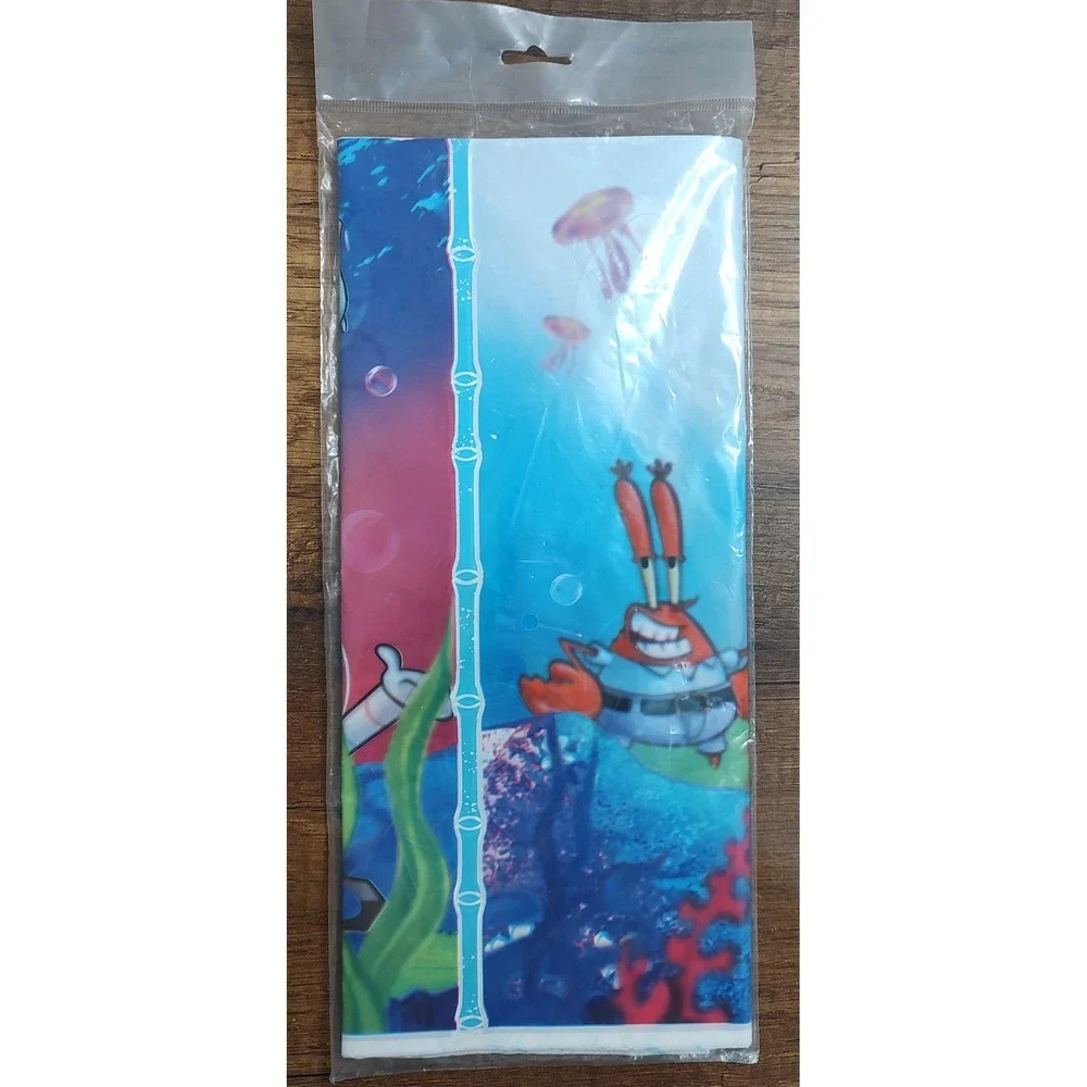 Sponge Bob Square Pants Plastic Table Cover Birthday Party Supplies 1 Ct New B18